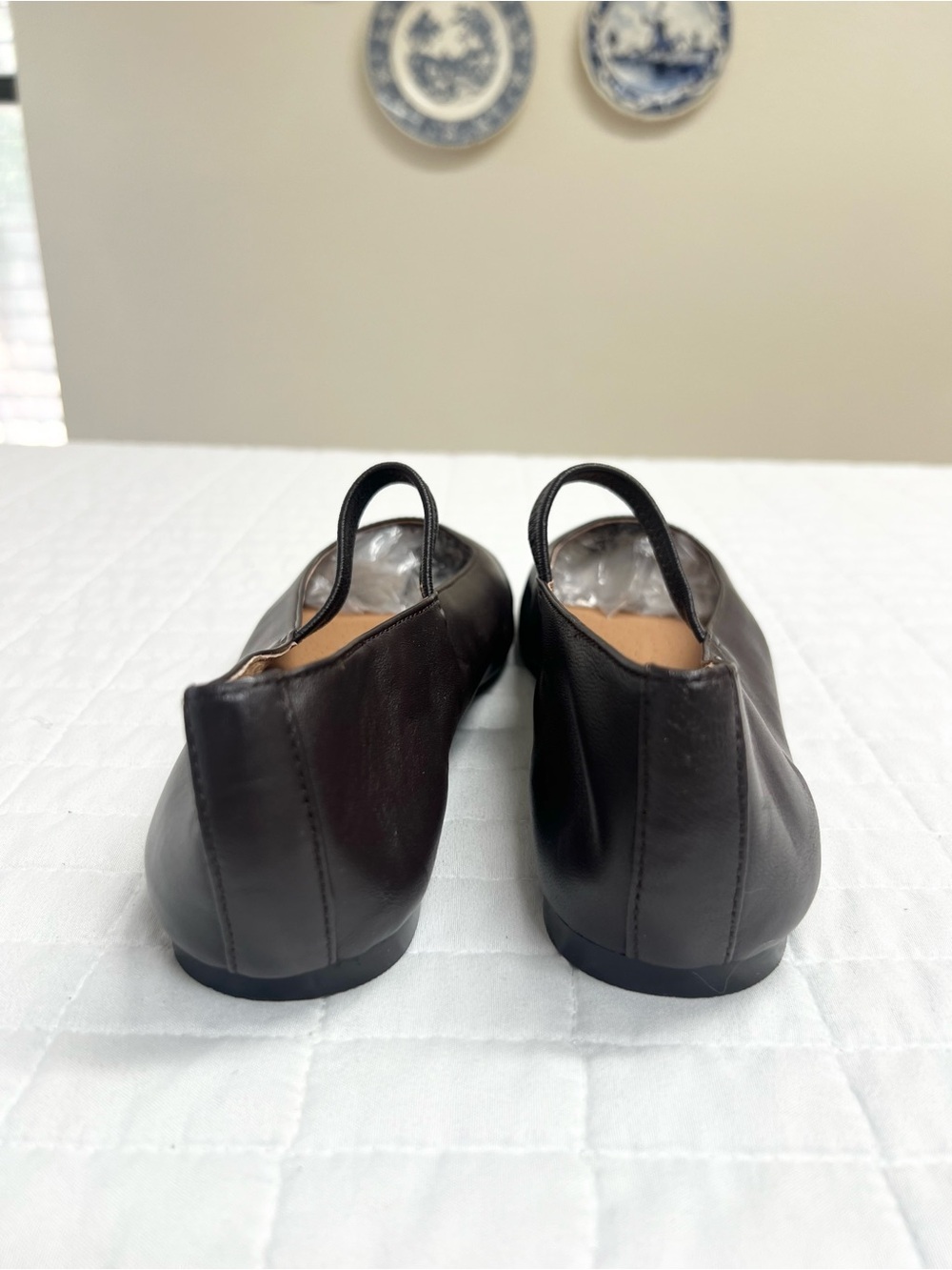 Madewell The Greta Mary Jane Flat in Coffee Bean Brown Size 7 - Picture 5 of 10